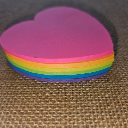 STA000019 - Post IT - Heart Shaped
