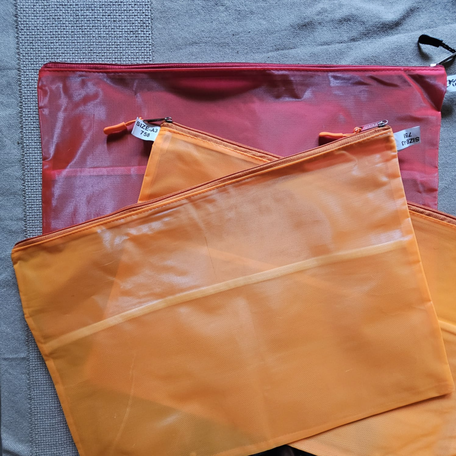 STA000015 - Zipper Bag A3 for Documents